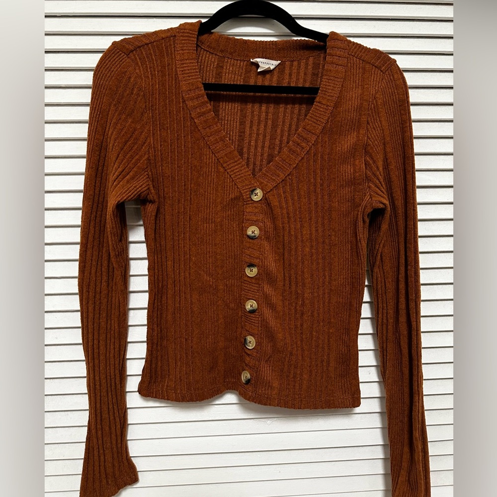 Aeropostale Ribbed Blouse